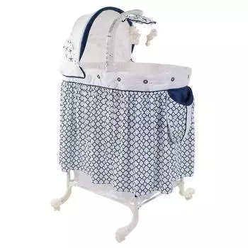 Noony Колыбель Lula, white navy