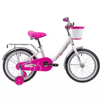 Novatrack Детский велосипед Ancona 16”, белый