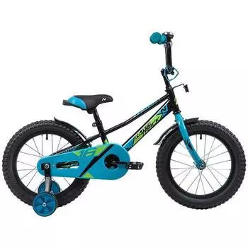 Novatrack Детский велосипед Valiant 16”, черный