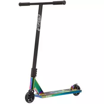 Novatrack Трюковый самокат Replay' 50 Neo Chrome, неохром черный