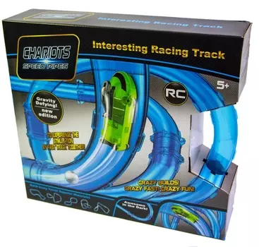 Новая игрушка "Скоростной тоннель | 33 детали" - автотрек на радиоуправлении