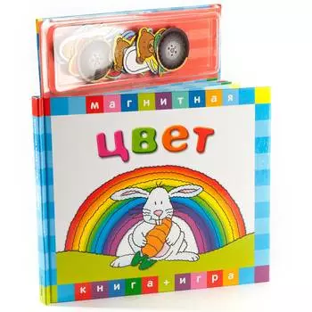 Новый формат Книга с магнитами "Цвет"