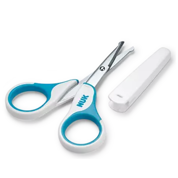 NUK Детские ножницы, цвет голубой