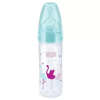 NUK First Choice + Бутылочка 250 мл, соска силиконовая 6+ мес. для заменителей грудного молока 10741852/4