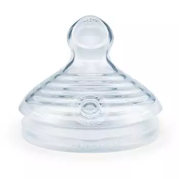NUK Nature Sense Антиколиковая соска 6+ мес. для заменителей грудного молока, из силикона
