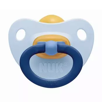NUK Пустышка 18-36 мес. латексная ортодонтическая, SOFT 10737001/1