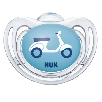 NUK Пустышка 6-18 мес. силиконовая ортодонтическая, FREESTYLE скутер 10736373/4