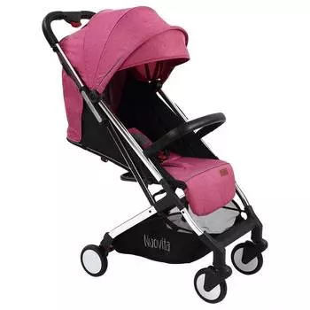 Nuovita Anima Прогулочная коляска, lampone, argento