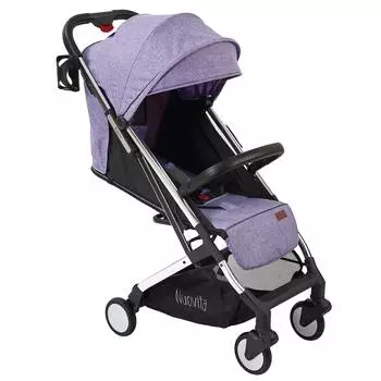 Nuovita Anima Прогулочная коляска, lilla, argento