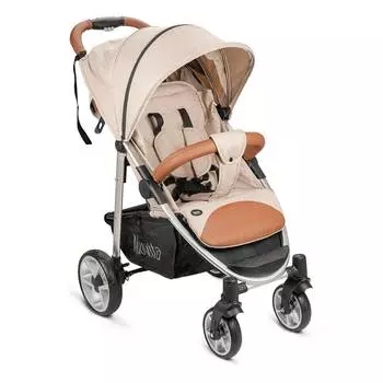 Nuovita Corso Прогулочная коляска, бежевый-серебристый