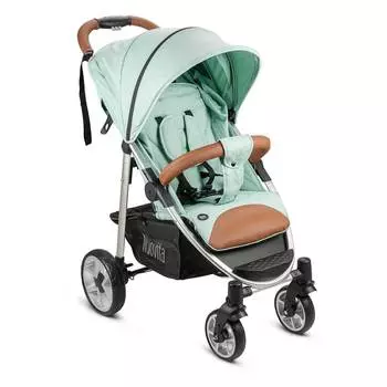 Nuovita Corso Прогулочная коляска, олива-серебристый