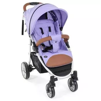 Nuovita Corso Прогулочная коляска, сиреневый-серебристый