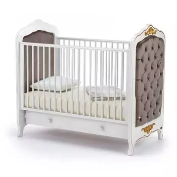 Nuovita Детская кровать Fulgore, без качания, белый