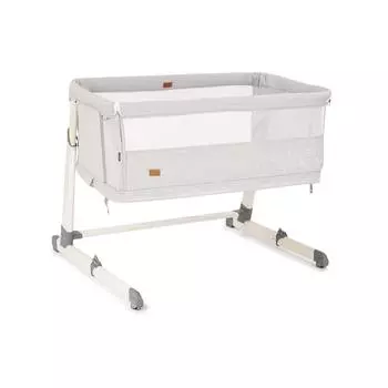 Nuovita Детская приставная кроватка Accanto Calma, молочный