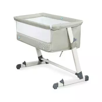 Nuovita Детская приставная кроватка Accanto, олива
