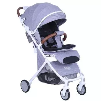 Nuovita Giro Lux Прогулочная коляска, серый-белый