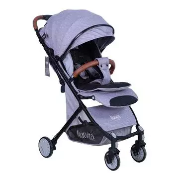 Nuovita Giro Lux Прогулочная коляска, серый-чёрный