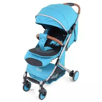 Nuovita Giro Прогулочная коляска, бирюзовый-серый