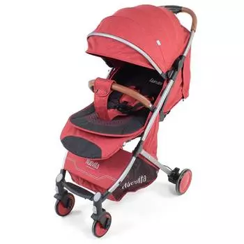 Nuovita Giro Прогулочная коляска, бордовый-серый