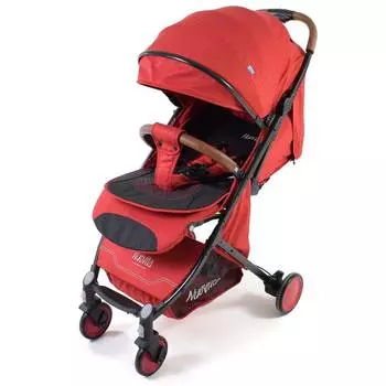 Nuovita Giro Прогулочная коляска, красный-чёрный