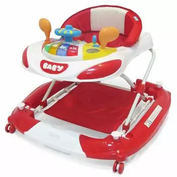 Nuovita Ходунки Carrozza, красный