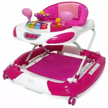 Nuovita Ходунки Carrozza, розовый