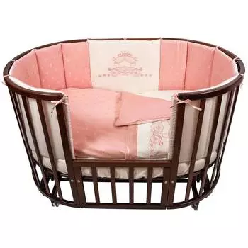 Nuovita Комплект постельного белья "Prestigio Atlante", 6 предметов, розовый