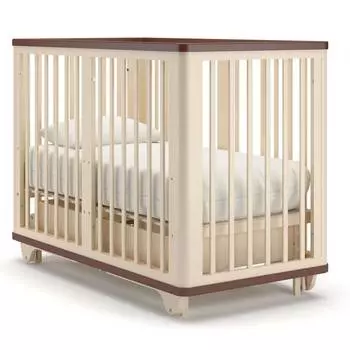 Nuovita Кровать-трансформер Ferrara swing, продольный маятник, слоновая кость