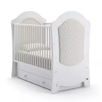 Nuovita Кроватка детская Tempi Swing, поперечный маятник, белый