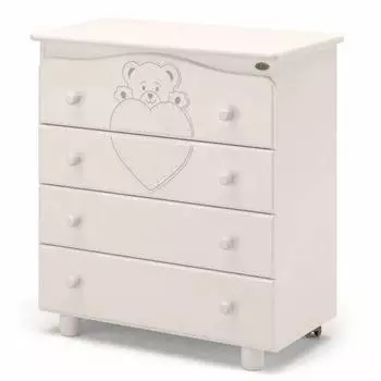 Nuovita Пеленальный комод Fortuna, ваниль