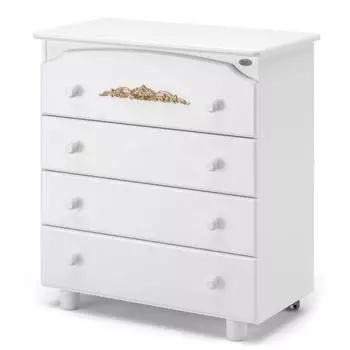 Nuovita Пеленальный комод Furore, белый