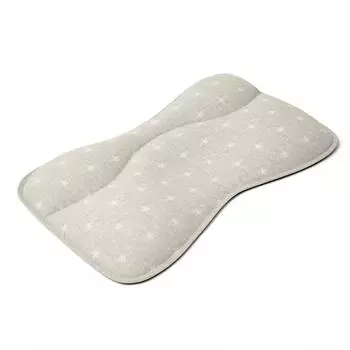 Nuovita Подушка для новорожденного NEONUTTI Asterisco Dipinto 42x26x3 см, 03 серый