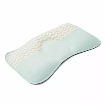 Nuovita Подушка для новорожденного NEONUTTI Isolotto Dipinto 44x26x3 см, 02 голубой