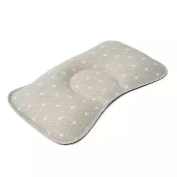 Nuovita Подушка для новорожденного NEONUTTI Isolotto Dipinto 44x26x3 см, 03 серый