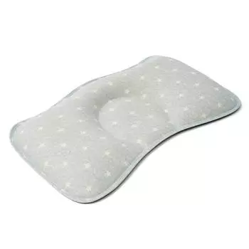 Nuovita Подушка для новорожденного NEONUTTI Isolotto Dipinto 44x26x3 см, 04 серый