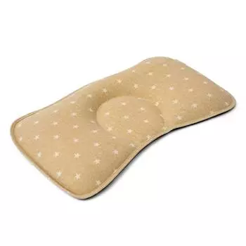 Nuovita Подушка для новорожденного NEONUTTI Isolotto Dipinto 44x26x3 см, 05 бежевый