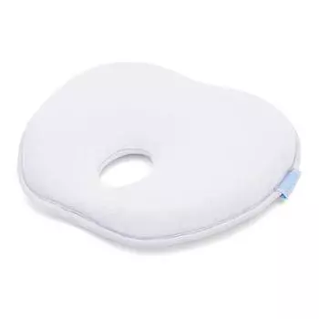 Nuovita Подушка для новорожденного Neonutti Mela Memoria 24х22х3.5 см, белый