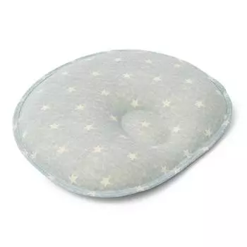 Nuovita Подушка для новорожденного NEONUTTI Sonno Dipinto 27x25x3 см, 04 серый