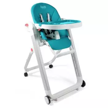 Nuovita Стульчик для кормления Futuro Bianco, бирюзовый