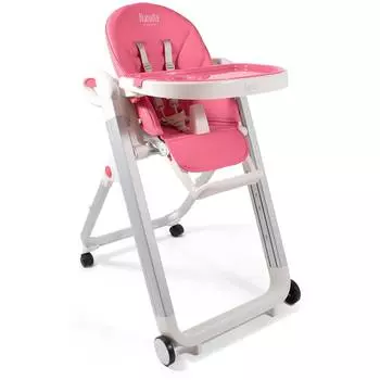 Nuovita Стульчик для кормления Futuro Bianco, малиновый