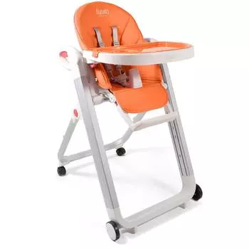 Nuovita Стульчик для кормления Futuro Bianco, оранжевый
