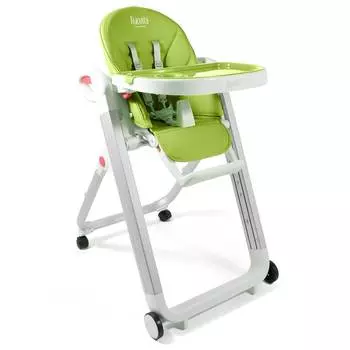 Nuovita Стульчик для кормления Futuro Bianco, зеленый