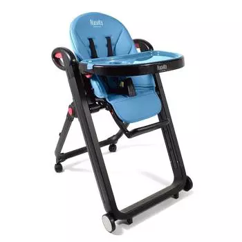 Nuovita Стульчик для кормления Futuro Nero, голубой
