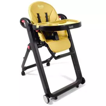 Nuovita Стульчик для кормления Futuro Nero, желтый