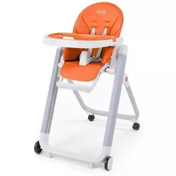 Nuovita Стульчик для кормления Futuro Senso Bianco, оранжевый