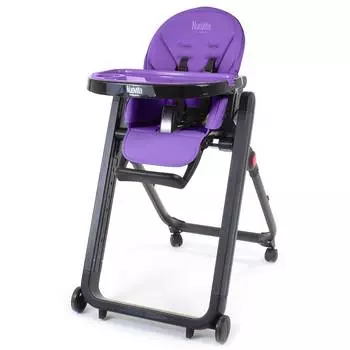 Nuovita Стульчик для кормления Futuro Senso Nero, фиолетовый
