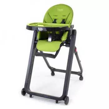 Nuovita Стульчик для кормления Futuro Senso Nero, зеленый