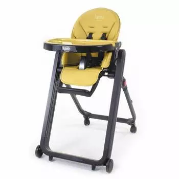Nuovita Стульчик для кормления Futuro Senso Nero, желтый
