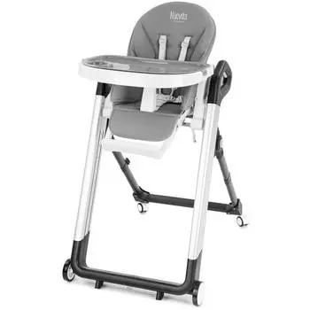 Nuovita Стульчик для кормления Orbita, темно-серый серебристый