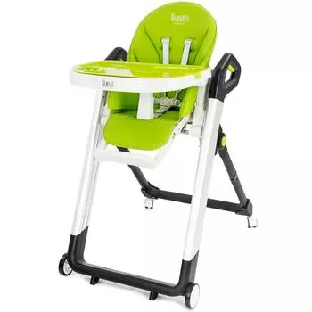 Nuovita Стульчик для кормления Orbita, зеленый серебристый